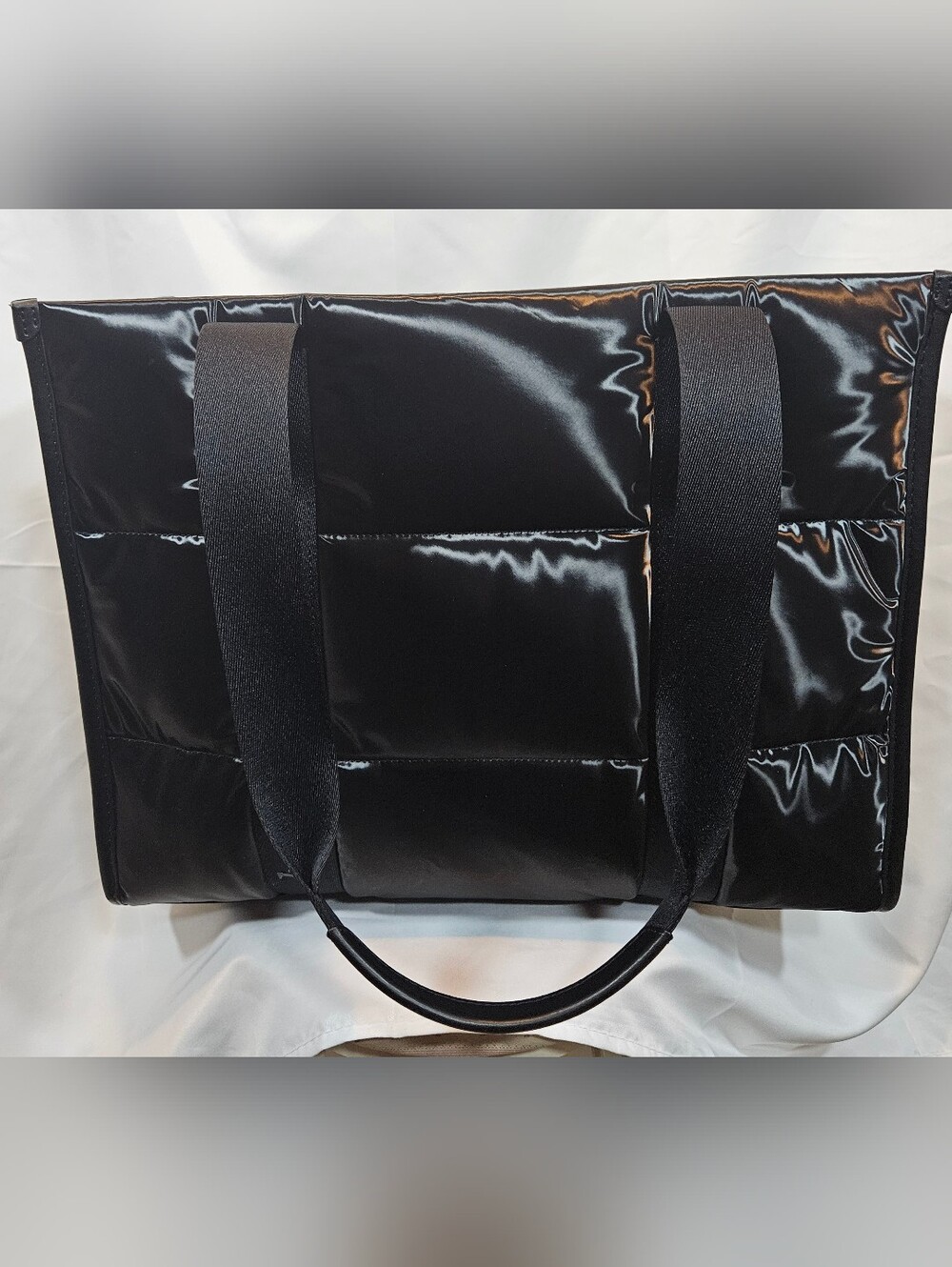 Black Quilted Tote Bag Kate Spade